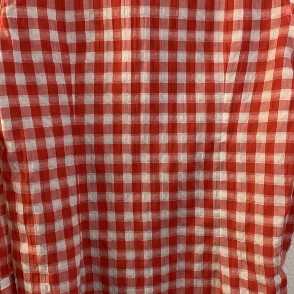 INTERNATIONAL LAUNDRY Button Down Plaid Shirt, Linen-Cotton, Sz. L/NWT - Picture 15 of 17